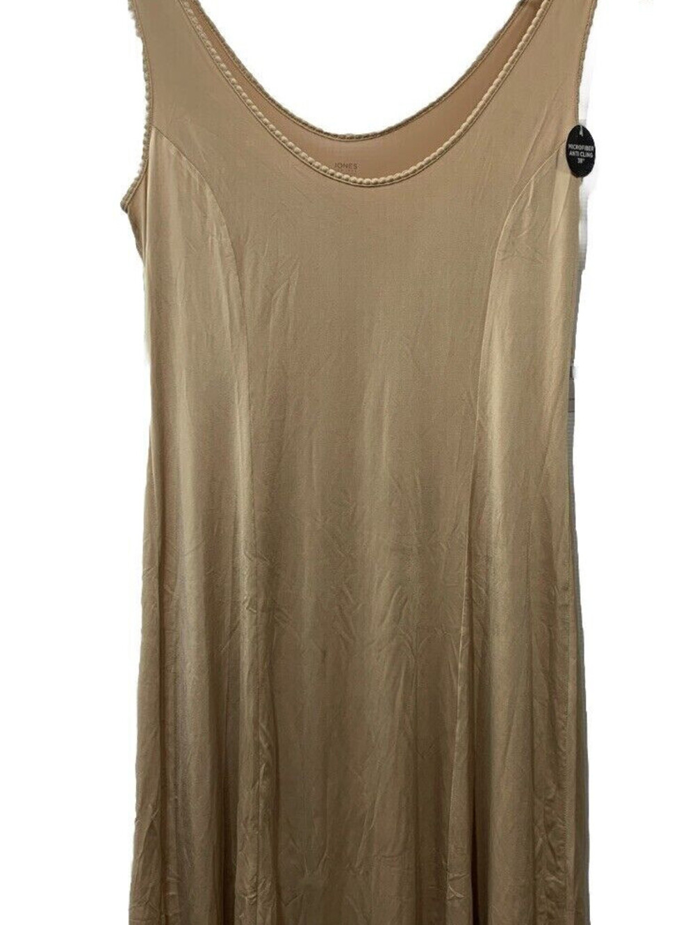 Jones New York Women's Silky Touch 38" Sleeveless Anti-Cling Full Slip Size M